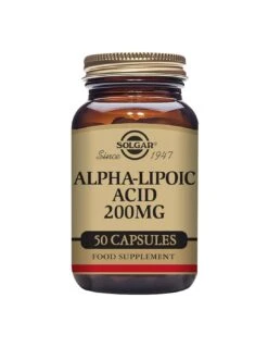 Solgar Acido Alfa Lipoico 200 Mg 50 Caps