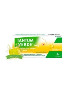 Tantum Verde Sabor Limon 20 Pastillas