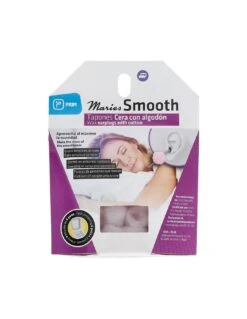 Tapones Oidos Cera Algodon Maries Smooth 12 Unid