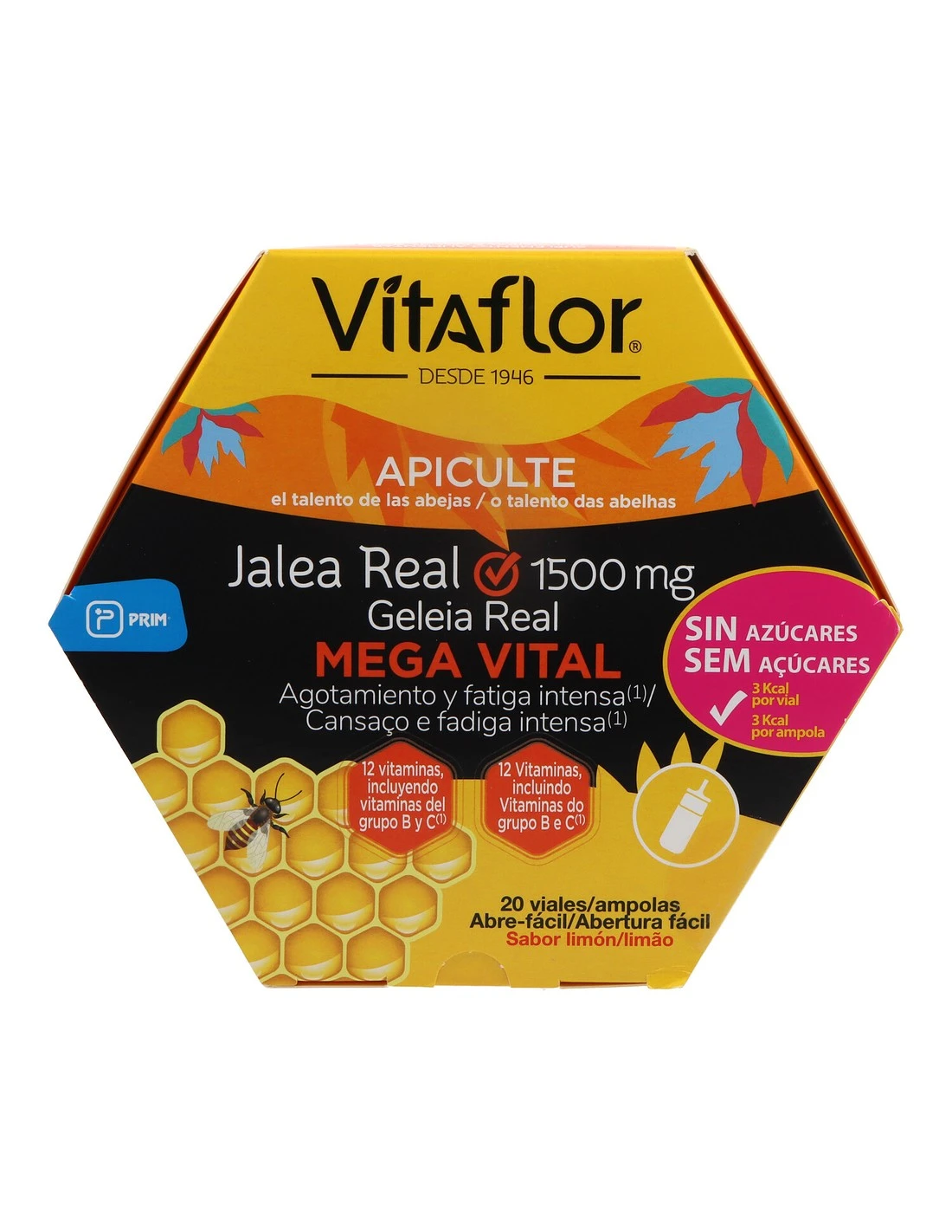 Vitaflor Mega Vital 20 Viales 3 Vitaflor Mega Vital 20 Viales