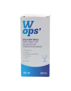 Wops Solucion Unica Lentes De Contacto Blandas 6