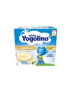 Yogolino Postre Natillas Sabor Vainilla 4x100gr