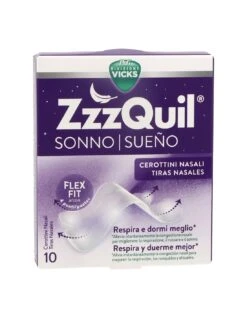 Vicks® Zzzquil Sueño 10 Tiras Nasales